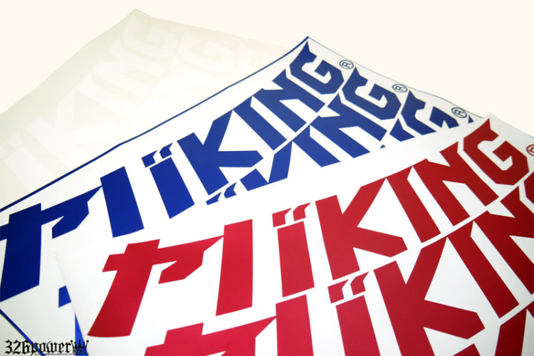 326POWER Yaba King 1P Rim Sticker Set - JPD Japan / ジェイ ピー ディー ジャパン